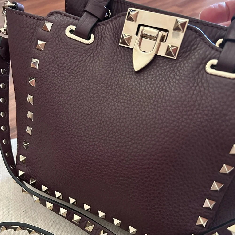 Valentino Garavani Rockstud Mini Tote - Picture 9 of 11